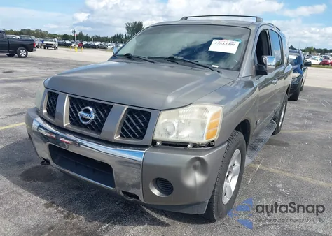 2006 Nissan Armada Se from USA, damaged, VIN 5N1AA08B56N712678